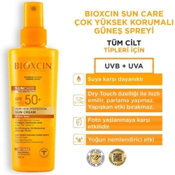 Bioxcin Sun Care Çok Yüksek Korumalı Tüm Ciltler Güneş Spreyi Spf 50+ 200ml - 5