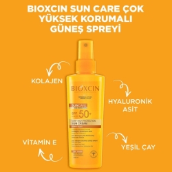 Bioxcin Sun Care Çok Yüksek Korumalı Tüm Ciltler Güneş Spreyi Spf 50+ 200ml - 6