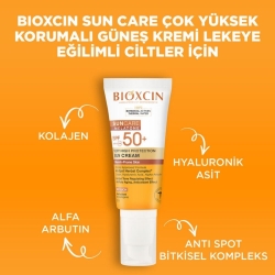 Bioxcin Sun Care Melatone Lekeye Eğilimli Ciltler İçin Güneş Kremi SPF50+ 50ml - 5