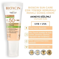 Bioxcin Suncare Acnium Tinted Spf50+ Güneş Kremi 50ml - 2