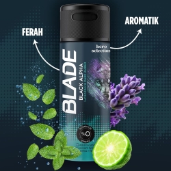 Blade Hero Selection Black Alpha Erkek Deodorant 150ml - 2