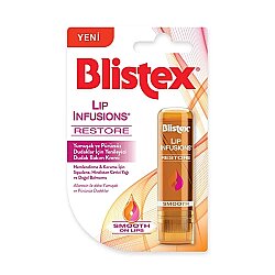 Blistex Lip Infusion Restore - Yumuşak ve Pürüzsüz Dudaklar İçin Yenileyici Dudak Bakım Kremi- 3.7gr - 7