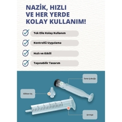 Bluewell Baby Burun Temizleme Şırıngası Aspiratörü - 3