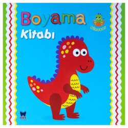Boyama Kitabı Boya - Kopart - Dinozor - Net Yayıncılık