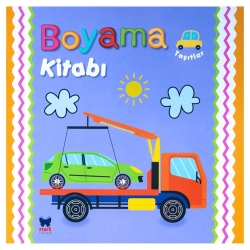 Boyama Kitabı Boya - Kopart - Taşıtlar - Net Yayıncılık