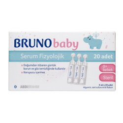 Bruno Baby Serum Fizyolojik Damla 5ml x 20 Flakon