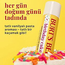 Burt's Bees Birthday Cake Lip Balm Dudak Bakım Kremi 4.25 gr - 3