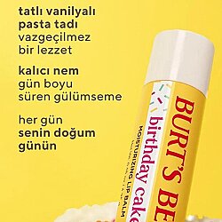 Burt's Bees Birthday Cake Lip Balm Dudak Bakım Kremi 4.25 gr - 5