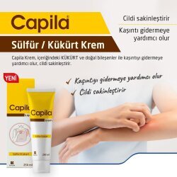 Capila Sülfür Kükürt Krem 250ml - 2