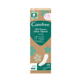Carefree Organıc Uzun Günlük Ped 24'lü - Carefree
