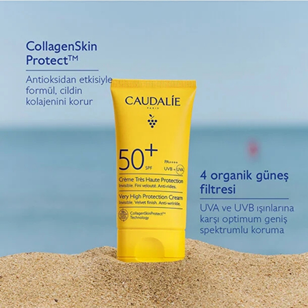 Caudalie Vinosun Protect Spf 50+ Güneş Kremi 50 ml - Caudalie (1)