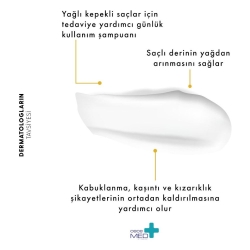 Cecemed Manuka Yağlı Saçlar İçin Kepek Önleyici Şampuan 300ml - 3