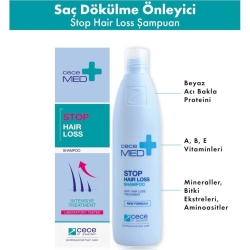 Cecemed Saç Dökülmesi Önleyici Şampuan 300+300ml - CeceMed (1)