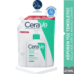 CeraVe Köpüren Yüz Temizyici Refill 473ml