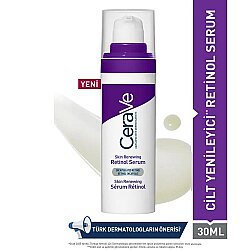 Cerave Skin Renewing Cilt Yenileyici Kırışıklık Karşıtı Retinol Serum 30 ml - CeraVe