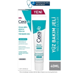 Cerave Yağlı ve Düzensiz Ciltler için Yüz Bakım Jeli 40ml - CeraVe