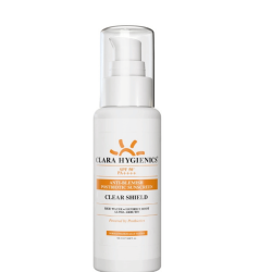 Clara Hygienics Clear Shield SPF50+ Leke Karşıtı Yüz Güneş Kremi 50ml - Clara Hygienics