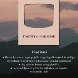 Clara Hygienics Fortify+ Saç Dökülmesi Karşıtı Saç Maskesi 300ml - Clara Hygienics (1)