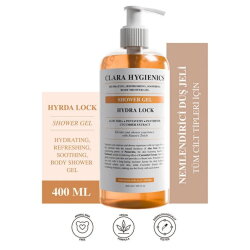 Clara Hygienics Hydra Lock Nemlendiricii Yüz ve Vücut Duş Jeli 400ml - Clara Hygienics