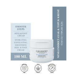 Clara Hygienics Smooth Steps Yoğun Nemlendirici Ayak Kremi 100ml - Clara Hygienics