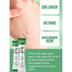 Clasy Care Aloevera Jel Maske 20 Adet Şase 10ml - 3