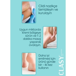 Clasy Care Ayak ve Topuk Çatlak Kremi 100ml - 4