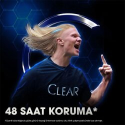 Clear Men Kepeğe Karşı Etkili Şampuan Legend Haaland 350ml - 5