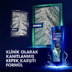 Clear Men Kepeğe Karşı Etkili Şampuan Legends Vini Jr. 350ml - 9