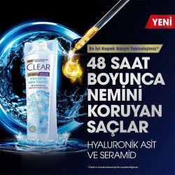 Clear Women Hylaluron Nem Terapisi Kepeğe Karşı Etkili Şampuan 350ml - 2