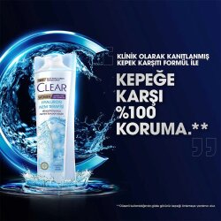 Clear Women Hylaluron Nem Terapisi Kepeğe Karşı Etkili Şampuan 350ml - 4