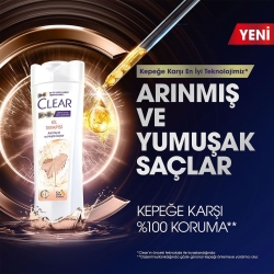 Clear Women Kil Terapisi Arınmış ve Yumuşak Saçlar Şampuan 350ml - 9