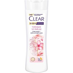 Clear Women Yumuşak Parlak Saçlar Kepeğe Karşı Etkili Şampuan 350ml 