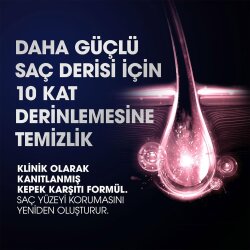 Clear Women Yumuşak Parlak Saçlar Kepeğe Karşı Etkili Şampuan 350ml - 4