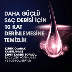 Clear Women Yumuşak Parlak Saçlar Kepeğe Karşı Etkili Şampuan 350ml - 7