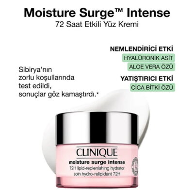 Clinique Moisture Surge Intense 72 Saat Etkili Koruma 50 ml Nemlendirici Krem