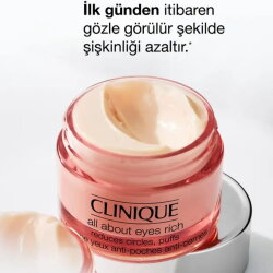 Clinique All About Eyes Rich Yoğun Göz Çevresi Bakım Kremi 30ml - 3
