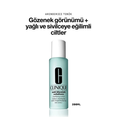 Clinique Anti-Blemish Sivilce Karşıtı Losyon 200 ml Tonik