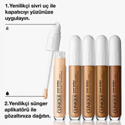 Clinique Even Better Concealer Göz Altı Kapatıcısı - WN 01 Flax - 5