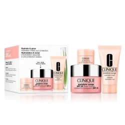 Clinique Hydrate & Glow SPF25 Güneş Koruyucu Nemlendirici Bakım Seti - 3