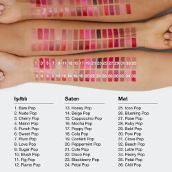 Clinique Pop Longwear Ruj - Blushing Pop - 5