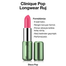 Clinique Pop Longwear Ruj - Disco Pop - Clinique