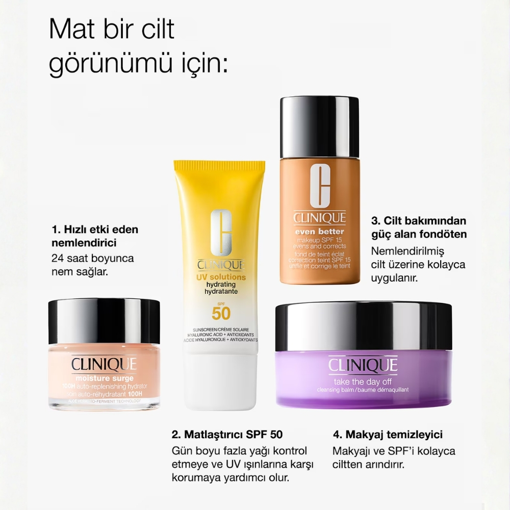 Clinique Uv Sol Mattifying SPF50 Güneş Kremi 40 ml - 12