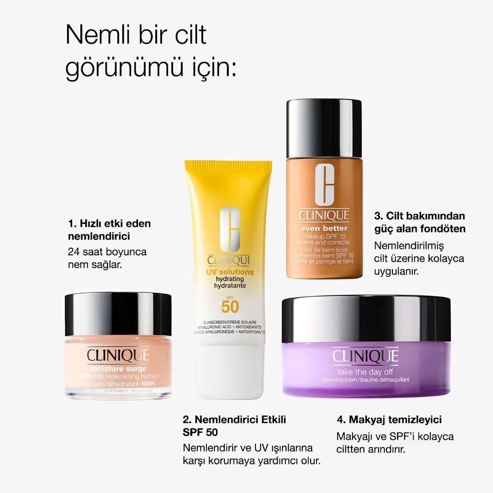 Clinique UV Solutions Hydrating SPF50+ Güneş Kremi 40 ml - 12
