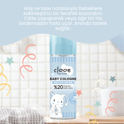 Clooe Bebek Kolonyası Pamuk 150 ml - 5