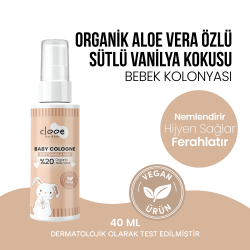 Clooe Bebek Kolonyası Soft Vanilla Milk 40 ml - Clooe