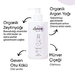 Clooe Bebek Losyonu Organik 250 ml - 3