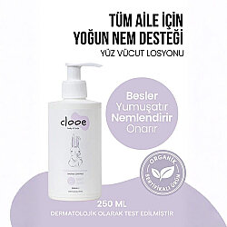 Clooe Bebek Losyonu Organik 250 ml - Clooe