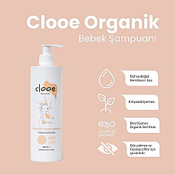 Clooe Organik Saç & Vücut Bebek Şampuanı 400 ml - 3