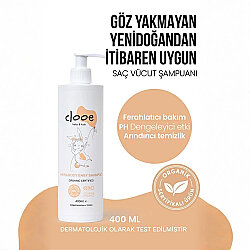 Clooe Organik Saç & Vücut Bebek Şampuanı 400 ml - Clooe