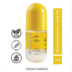 Clooe Vegan Çift Fazlı Çok Yüksek Korumalı 50 Spf Güneş Suyu 100 ml - Clooe (1)